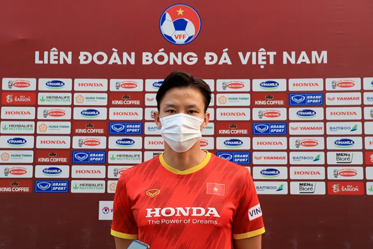 Đội trưởng Quế Ngọc Hải: “Được thi đấu trên sân nhà có khán giả là nguồn động lực lớn với đội tuyển Việt Nam”