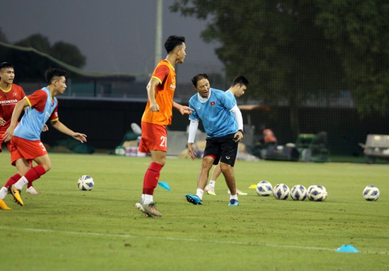 Đội tuyển U23 Việt Nam dốc sức tập luyện hướng tới Vòng loại U23 châu Á 2022