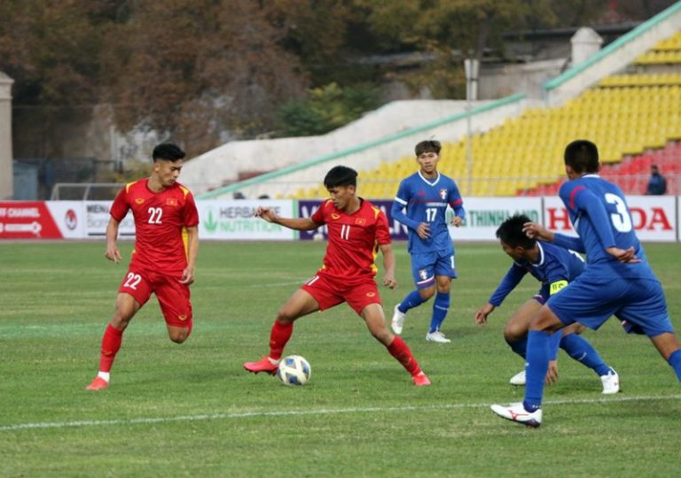 Thắng sát nút U23 Đài Loan (Trung Quốc), U23 Việt Nam tạo được lợi thế