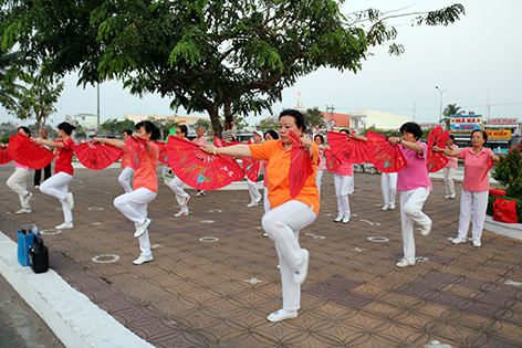 Hậu Giang hướng dẫn tập luyện thể dục thể thao nâng cao sức khỏe