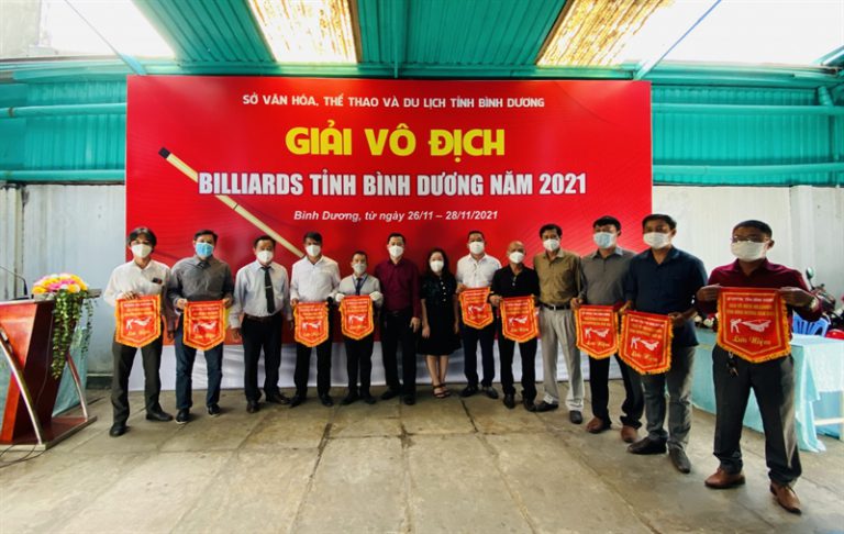 Giải vô địch Billiards tỉnh Bình Dương năm 2021