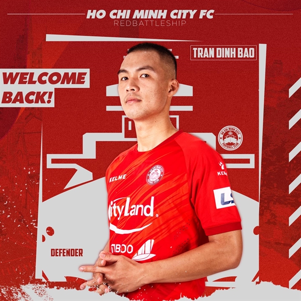 Câu lạc bộ thành phố Hồ Chí Minh chiêu mộ thành công 2 tân binh trước thềm mùa giải V.League 2022