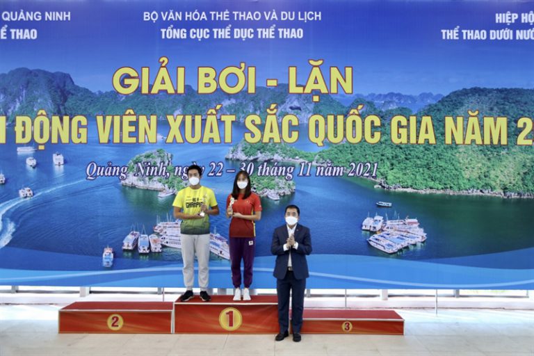 Hải Phòng, Đà Nẵng xếp nhất toàn đoàn giải Bơi, lặn vận động viên xuất sắc quốc gia 2021