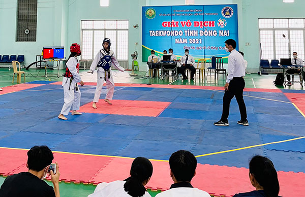 Giải vô địch Taekwondo, Karatedo tỉnh Đồng Nai năm 2021