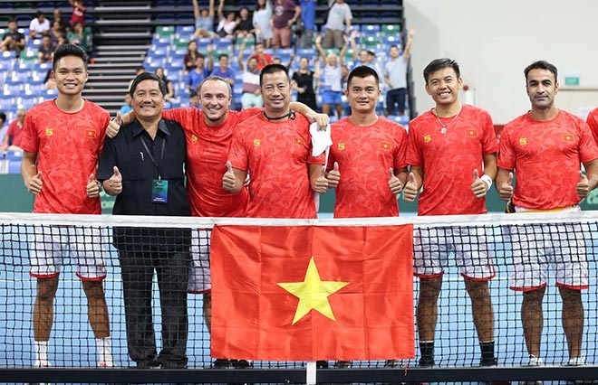 Việt Nam sẽ gặp Cộng hòa Dominican ở play-offs Davis Cup