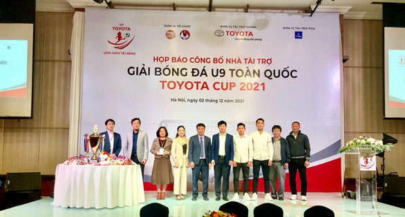 Khởi động giải Bóng đá U9 toàn quốc Toyota Cup 2021