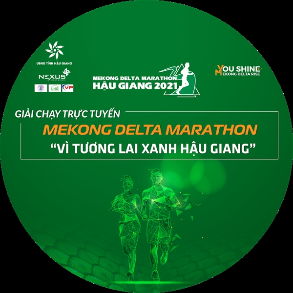 Giải Chạy trực tuyến “Vì tương lai xanh Hậu Giang”