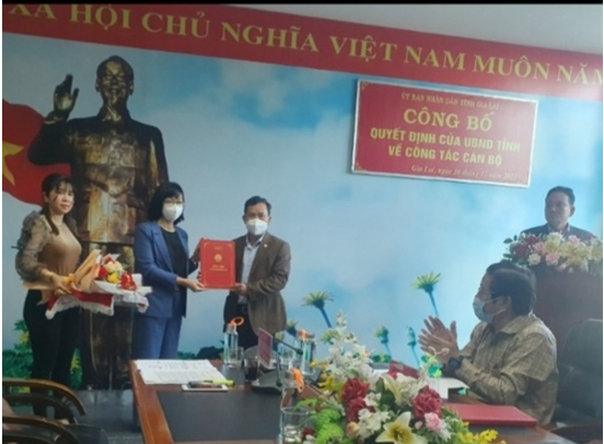 Ông Nguyễn Văn Ý giữ chức Phó Giám đốc Sở Văn hóa, Thể thao và Du lịch tỉnh Gia Lai