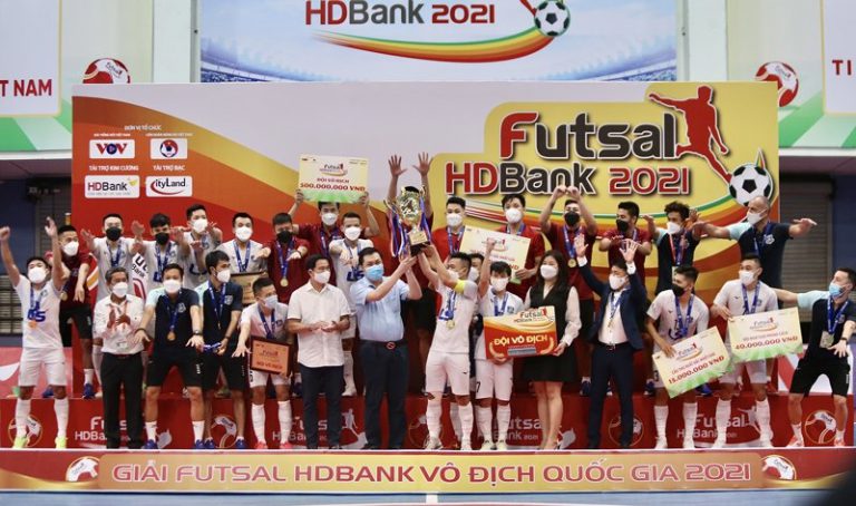 Kết thúc giải Futsal vô địch quốc gia 2021: Thái Sơn Nam bảo vệ thành công ngôi vô địch