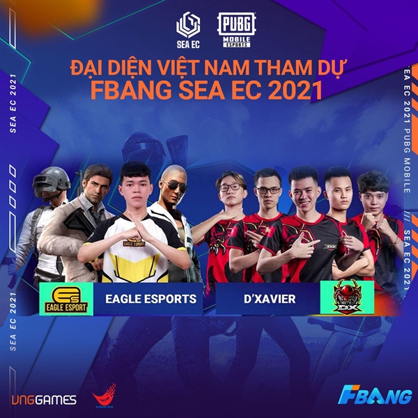 D’Xavier và Eagle Esports sẽ đại diện cho Việt Nam tranh tài tại Fbang SEA EC 2021