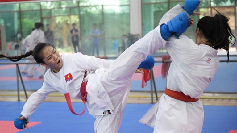 Tập trung đội tuyển Karate quốc gia chuẩn bị cho SEA Games 31