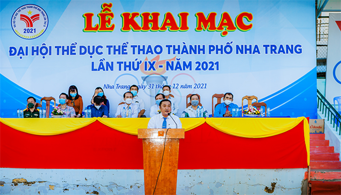 Khai mạc Đại hội Thể dục thể thao thành phố Nha Trang lần thứ IX