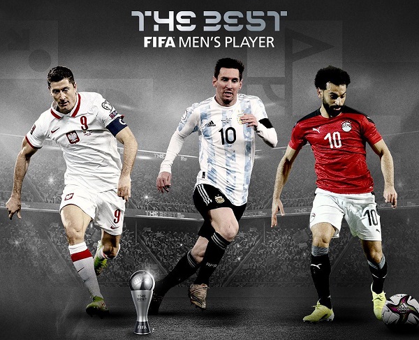 Lewandowski, Messi, Salah tranh nhau giải FIFA The Best 2021