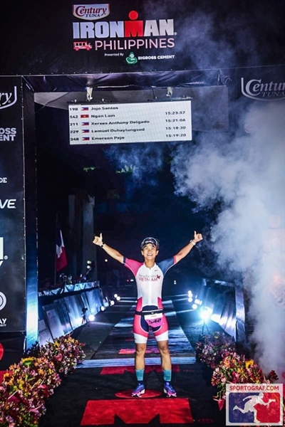 Lâm Túc Ngân giành vé dự Ironman World Championship