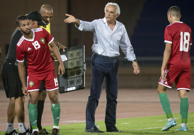 Huấn luyện viên Vahid Halilhodzic của Morocco thiết lập kỷ lục “vô tiền khoáng hậu” tại World Cup