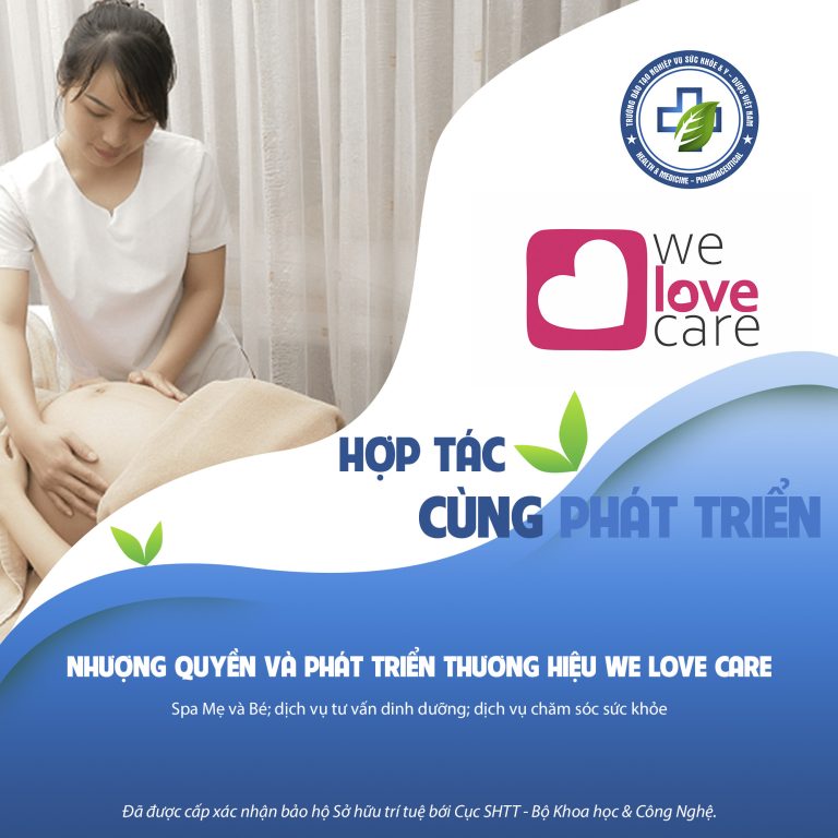 Thương hiệu chăm sóc sức khỏe Quốc tế “We Love Care” được phát triển tại Việt Nam