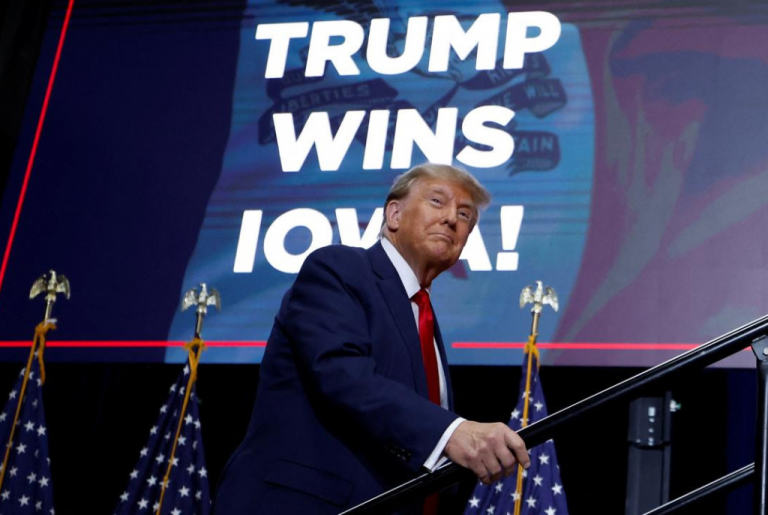 Ông Trump thắng áp đảo ở cuộc bầu cử đảng Cộng hòa tại Iowa