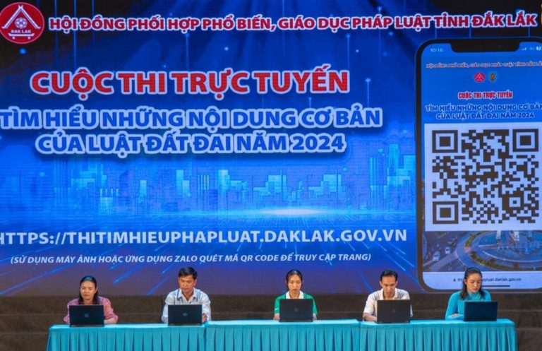 Đắk Lắk: Phát động cuộc thi “Tìm hiểu những nội dung cơ bản của Luật Đất đai”