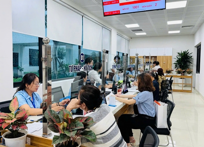 Chính quyền địa phương 2 cấp tạo thuận lợi cho người dân khi thực hiện thủ tục về hộ tịch