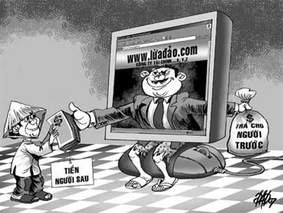 Dụ dỗ người khác tham gia đa cấp bị xử phạt như thế nào ?