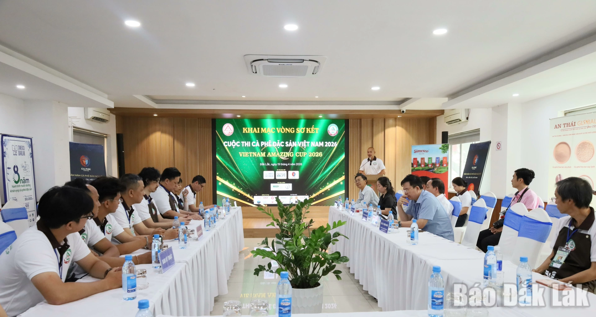 Khai mạc vòng sơ kết Cuộc thi Cà phê đặc sản Việt Nam 2026.