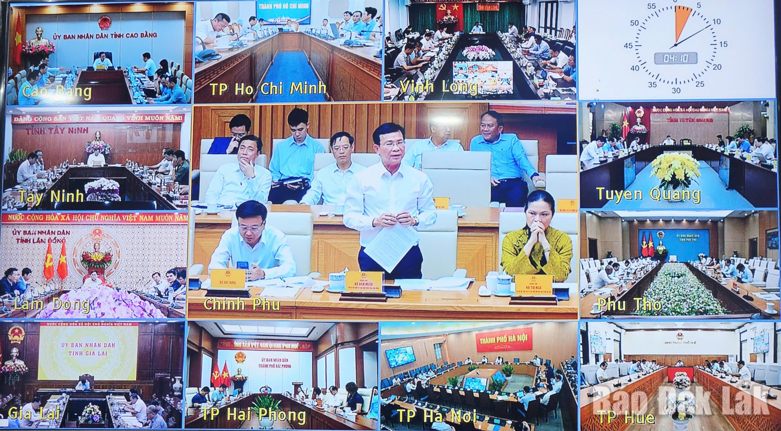 Hội nghị được kết nối trực tuyến đến các tỉnh/thành trên toàn quốc.