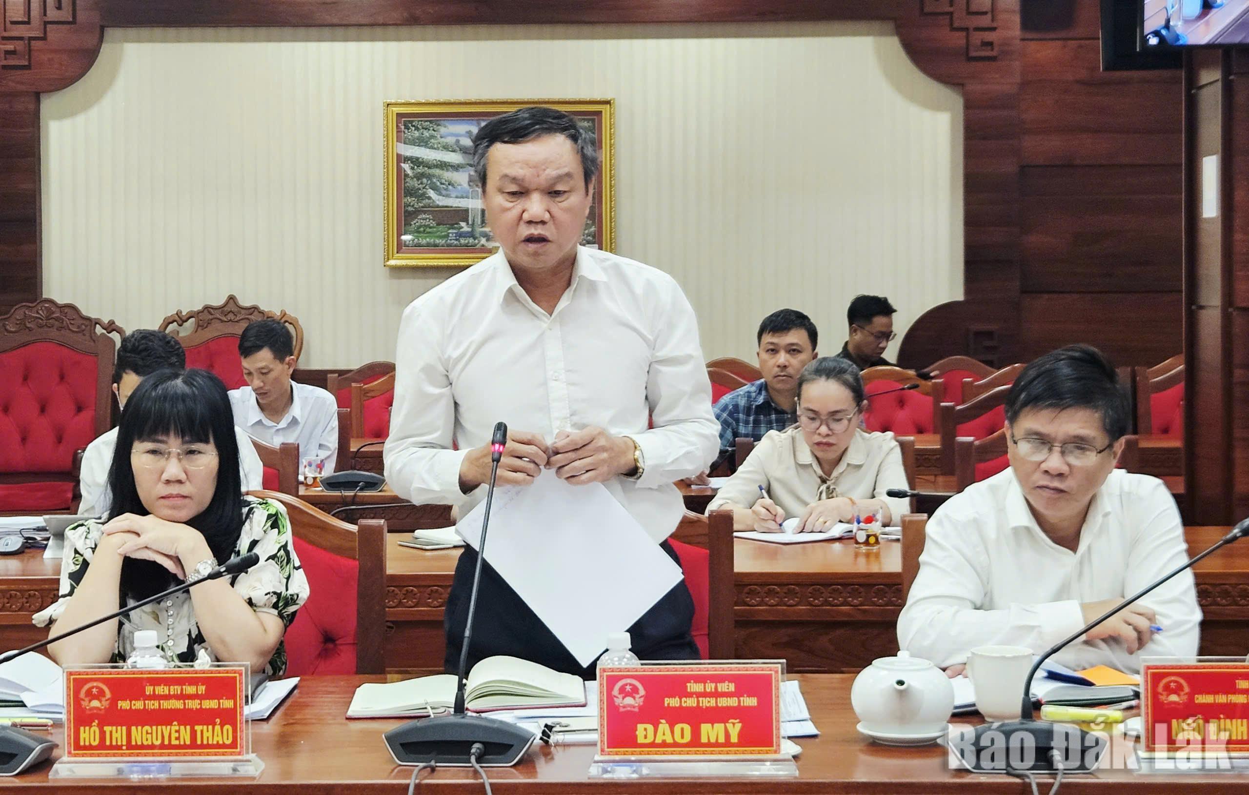 Phó Chủ tịch UBND tỉnh: Đào Mỹ