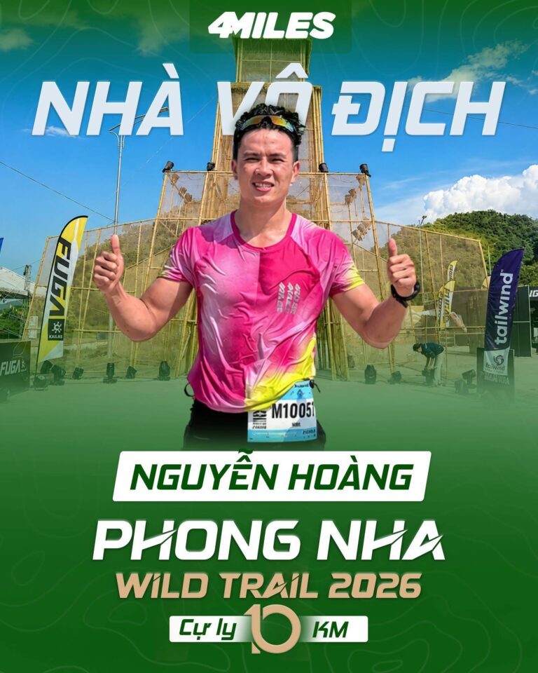 Giải chạy địa hình Phong Nha Wild Trail 2026: Các runner Đắk Lắk tỏa sáng trên cung đường di sản