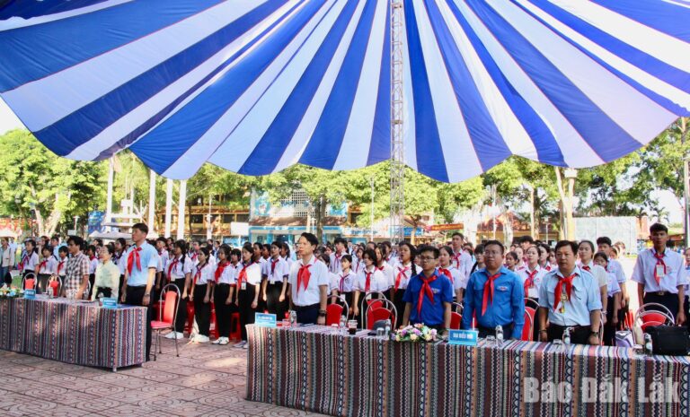 Khai mạc Hội thi Chỉ huy Đội giỏi tỉnh Đắk Lắk năm học 2025 - 2026