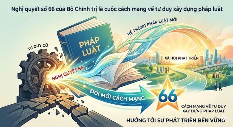 Nghị quyết số 66 của Bộ Chính trị là cuộc cách mạng về tư duy xây dựng pháp luật