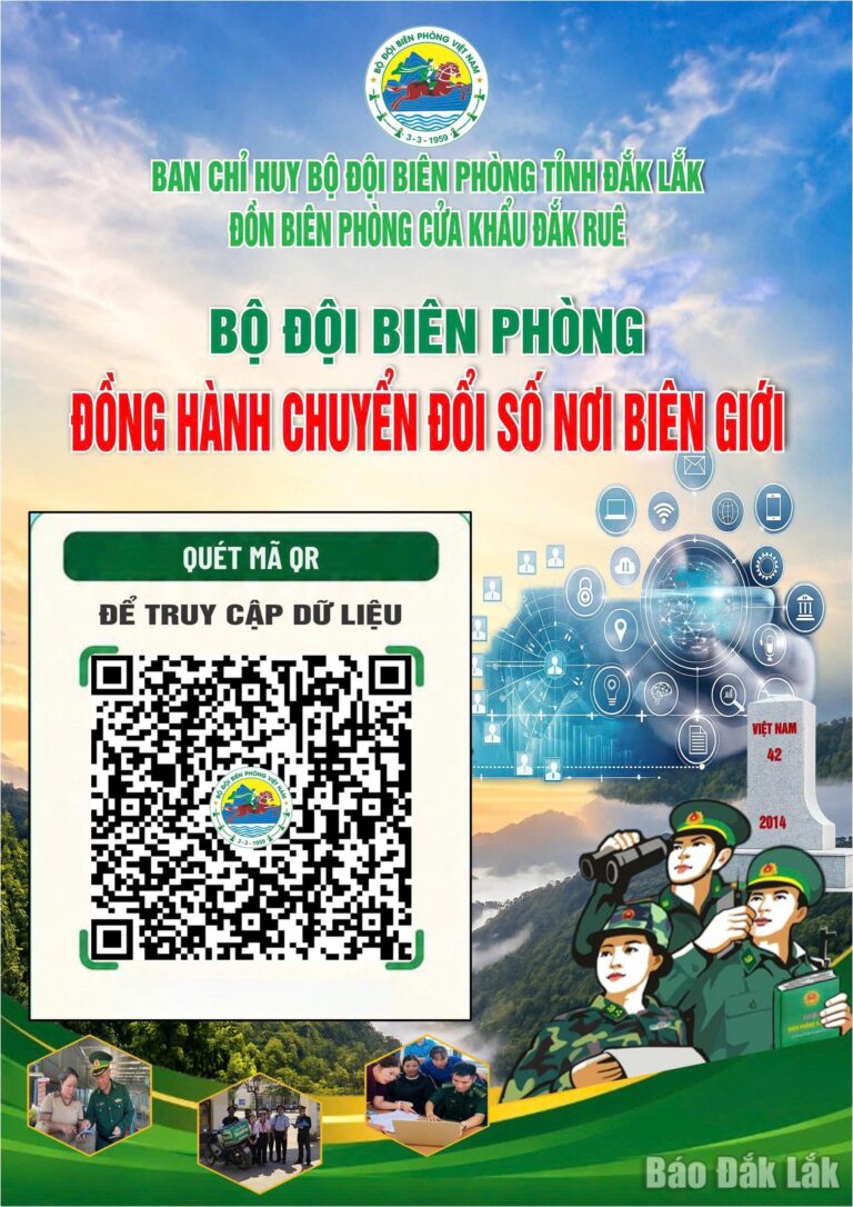 Triển khai mô hình "Bộ đội Biên phòng - đồng hành chuyển đổi số nơi biên giới”