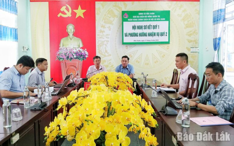 Xã Hòa Xuân nâng cao hiệu quả tín dụng chính sách