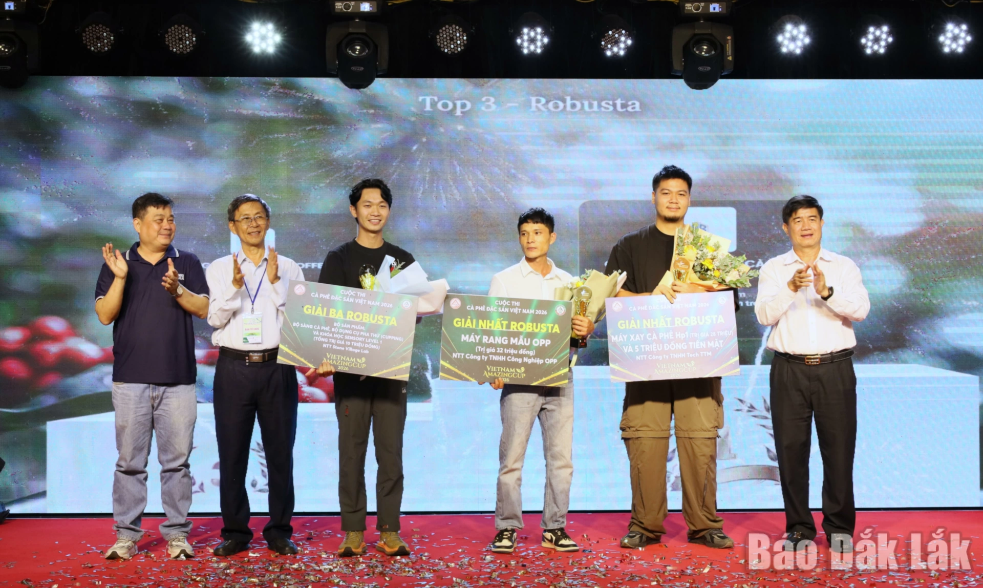 Vinh danh các mẫu cà phê đặc sản Việt Nam 2026 4 Top 3 mẫu cà phê Robusta đặc sản