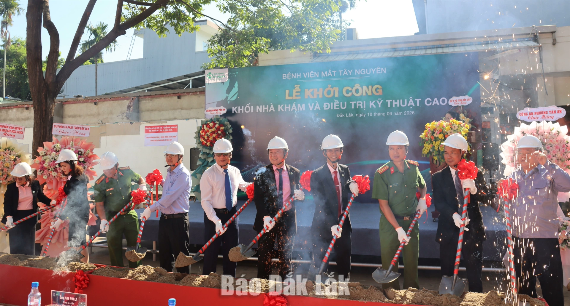 Bệnh viện Mắt Tây Nguyên khởi công xây dựng khối nhà khám và điều trị kỹ thuật cao 4 th