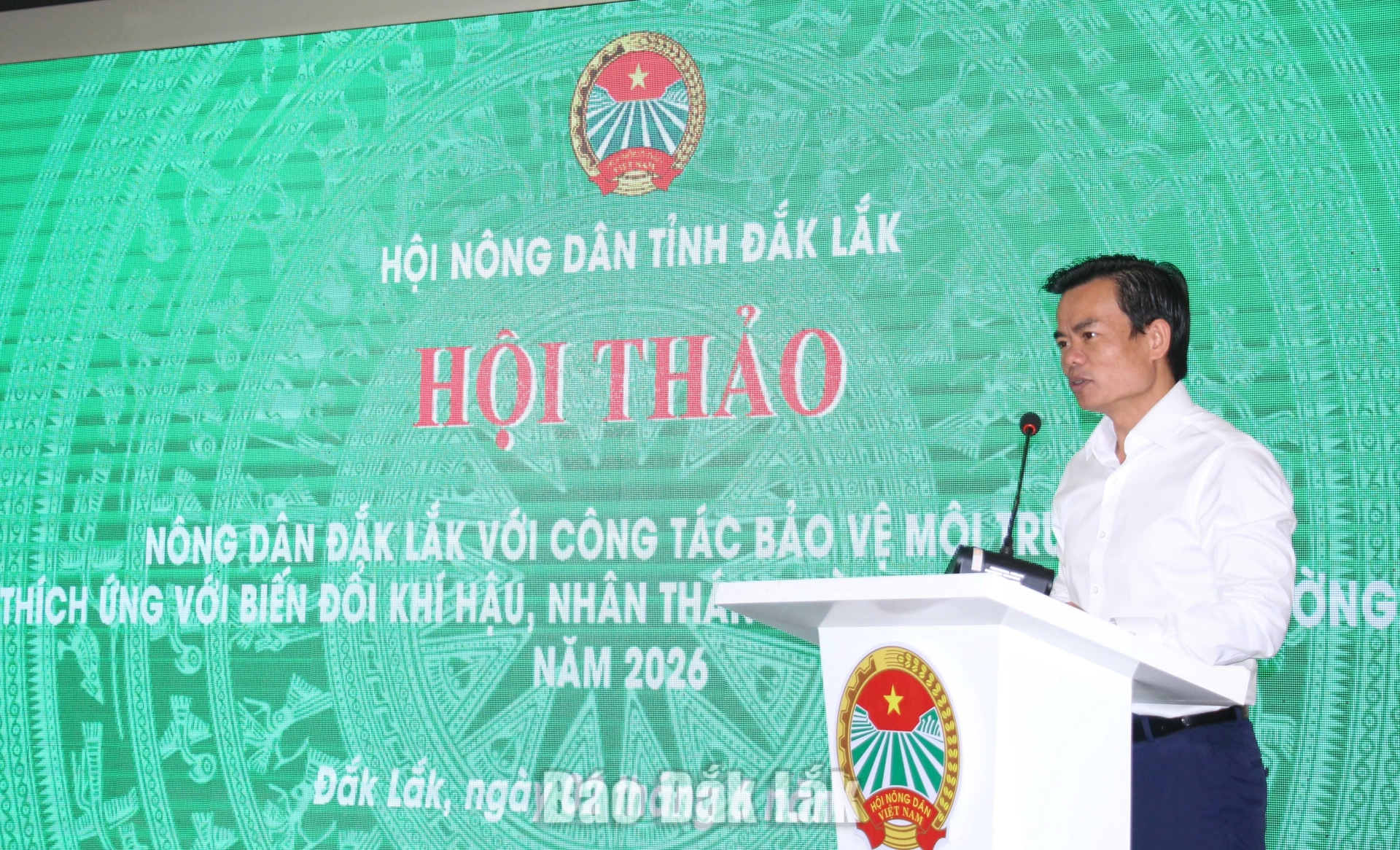 Phát huy vai trò nông dân trong bảo vệ môi trường, thích ứng biến đổi khí hậu 6 Sở Nông nghiệp & Môi trường phát biểu thêm một số nội dung liên quan đến ngành, lĩnh vực định hướng trong công tác bảo vệ môi trường phòng chống biến đổi khí hậu.