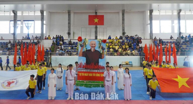 800 vận động viên tham gia Đại hội Thể dục thể thao phường Tuy Hòa