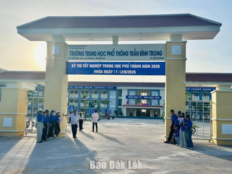 Có 6 thí sinh Đắk Lắk bị đình chỉ thi tốt nghiệp THPT năm 2026