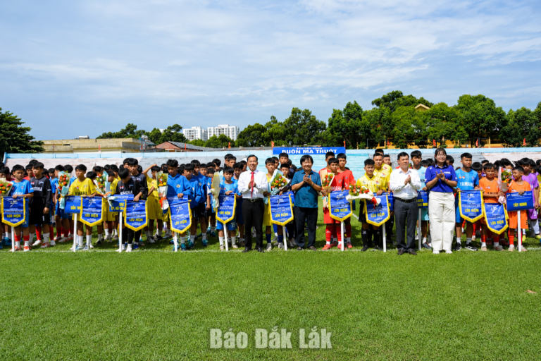 Giải bóng đá Thiếu niên toàn quốc Yamaha Cup 2026: U13 Đắk Lắk ra quân ấn tượng