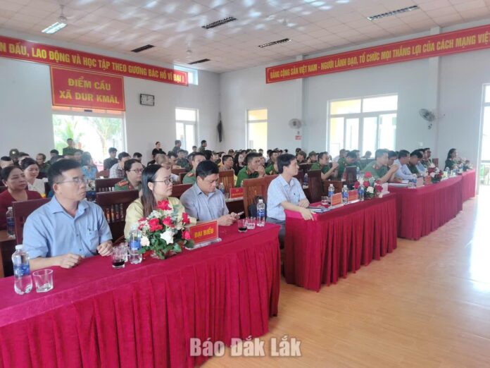 Sôi nổi Hội thi Lực lượng tham gia bảo vệ an ninh trật tự ở cơ sở giỏi tại Cụm thi đua số 4