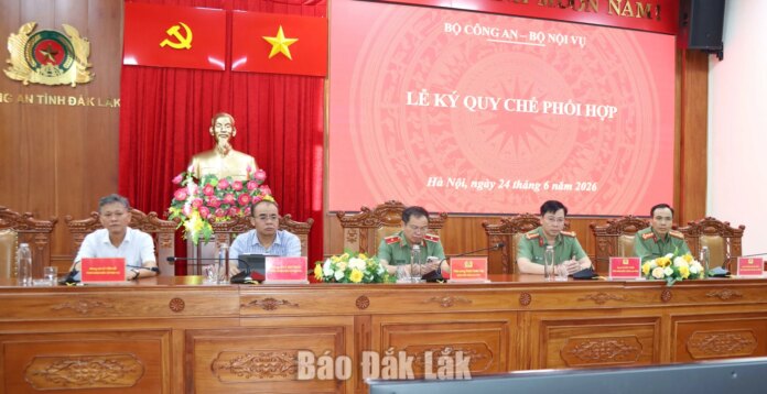 Tăng cường phối hợp giữa lực lượng công an và ngành nội vụ