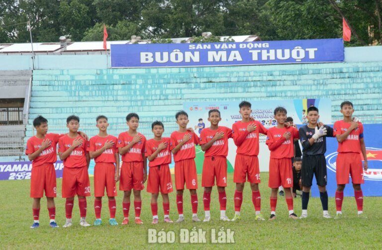 Toàn thắng ở vòng bảng, U13 Đắk Lắk giành quyền vào vòng chung kết