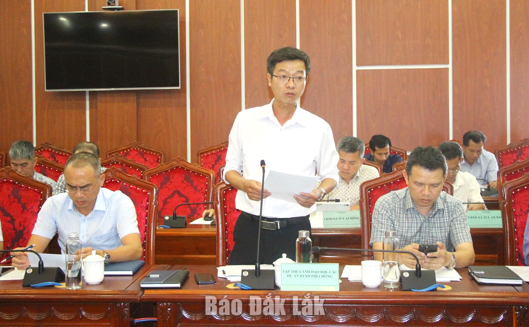 Phó Chủ tịch UBND tỉnh Đào Mỹ yêu cầu tăng tốc giải ngân vốn đầu tư công 2 Lãnh đạo Ban C báo cáo tiến độ giải ngân vốn đầu tư công.