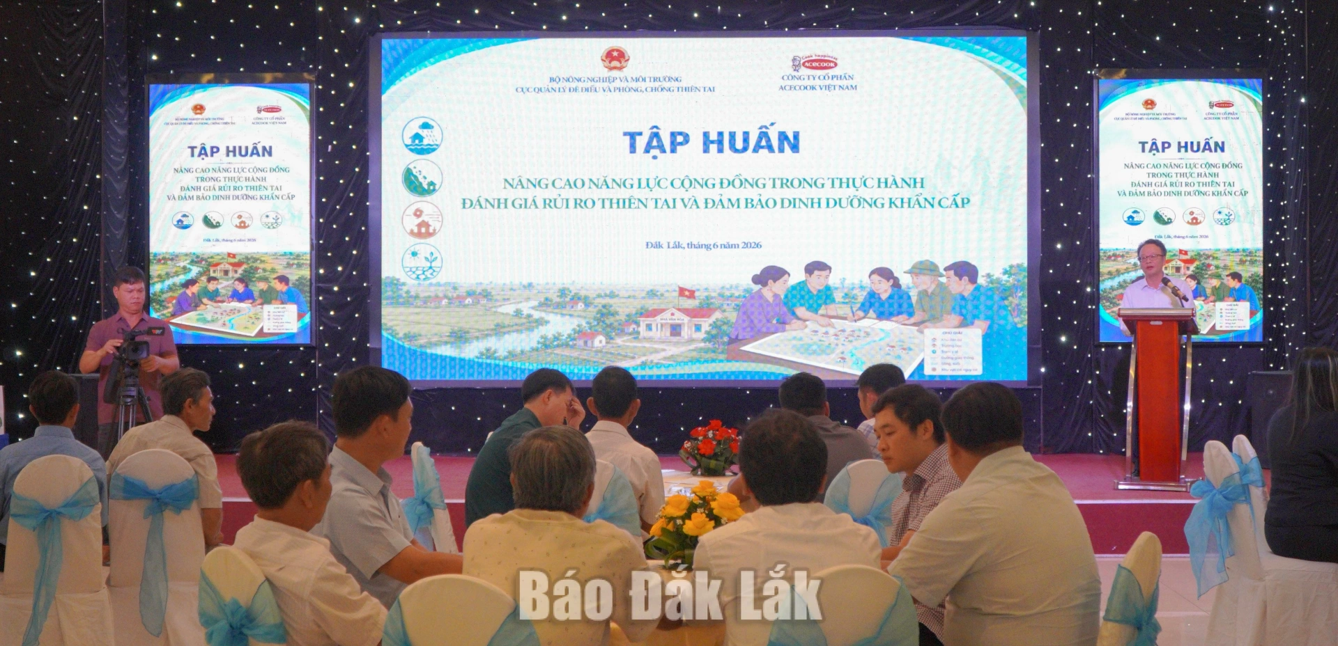 chương trình tập huấn “Nâng cao năng lực cộng đồng trong thực hành đánh giá rủi ro thiên tai và đảm bảo dinh dưỡng khẩn cấp” tại phường Tuy Hòa, tỉnh Đắk Lắk