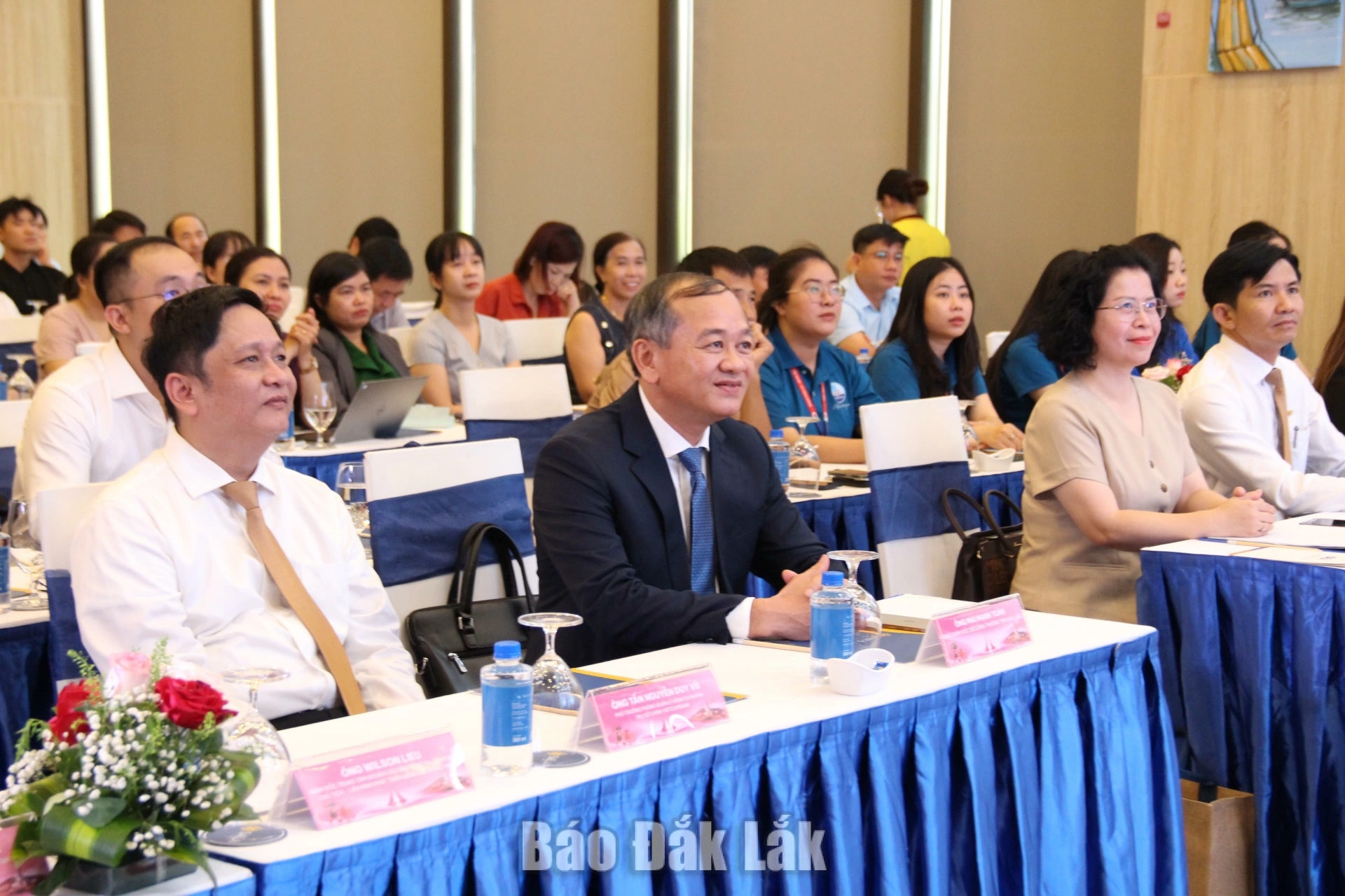 Đại biểu dự hội nghị tập huấn 