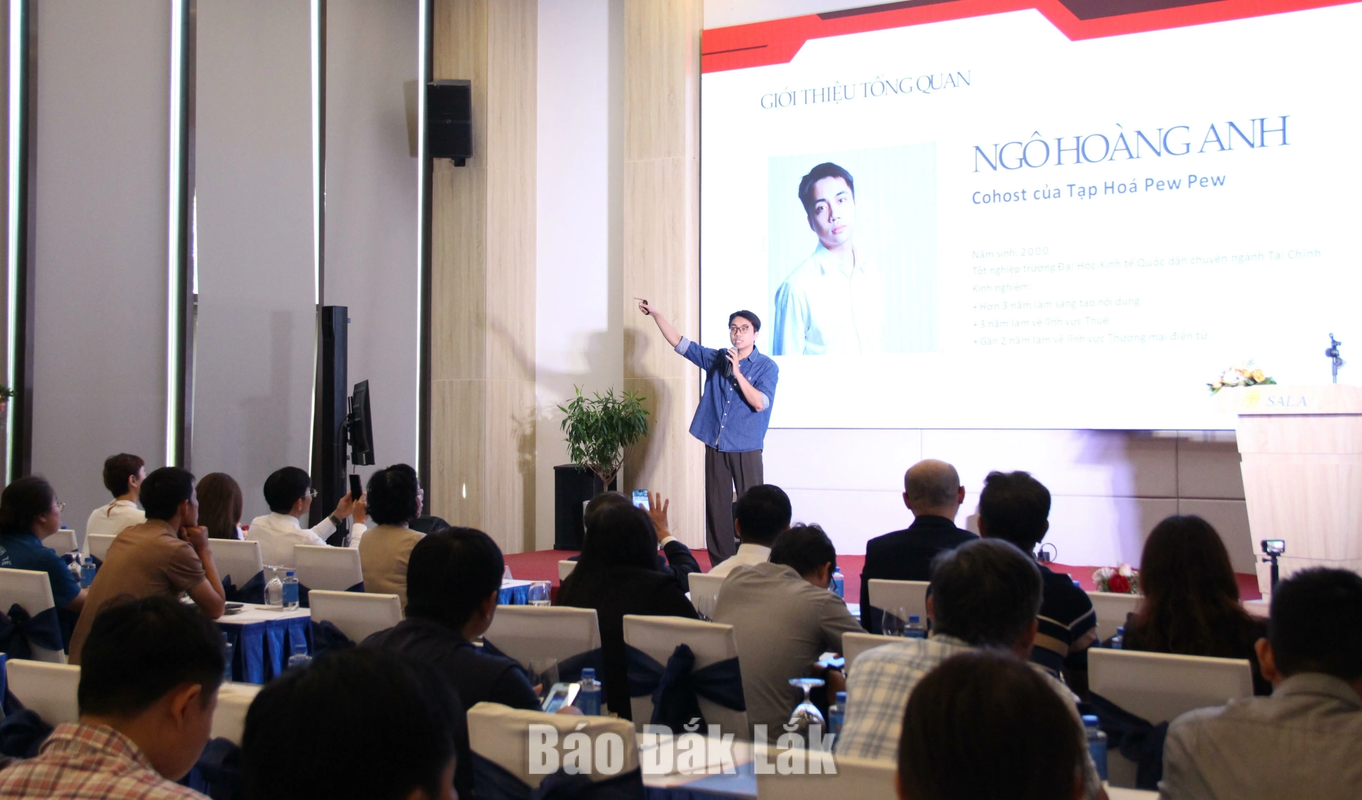Chuyên gia về TMĐT chia sẻ những kinh nghiệm thực chiến trong ứng dụng công nghệ số để giới thiệu, bán hàng.