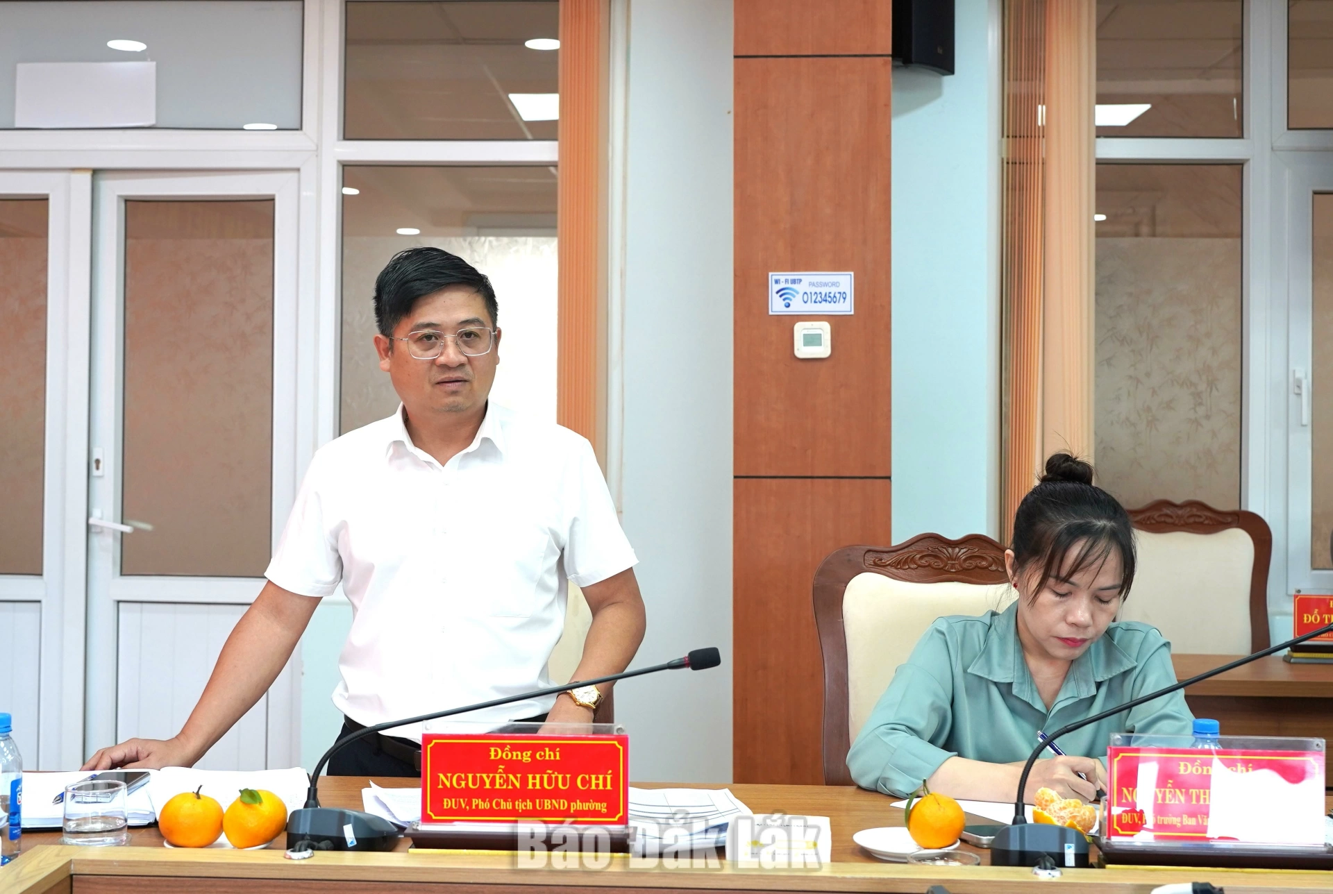 Ban Văn hóa - Xã hội, HĐND tỉnh giám sát công tác quản lý du lịch tại phường Buôn Ma Thuột 3 Phó Chủ tịch UBND phường Buôn Ma Thuột Nguyễn Hữu Trí thông tin thêm một số nội dung liên quan.