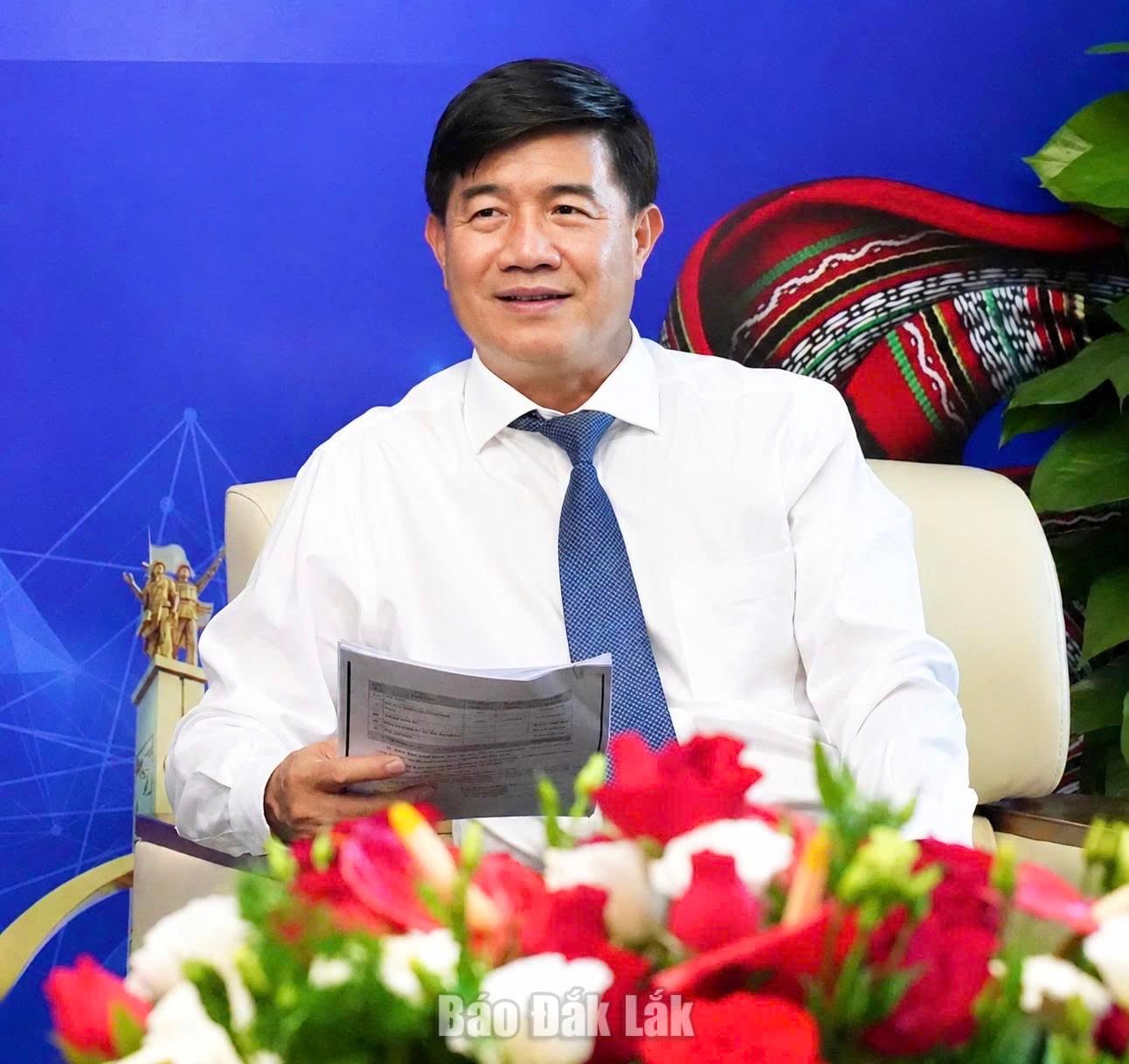 Phó Chủ tịch UBND tỉnh Nguyễn Thiên Văn đánh giá cao sự quan tâm của các doanh nghiệp đối với môi trường đầu tư của tỉnh.