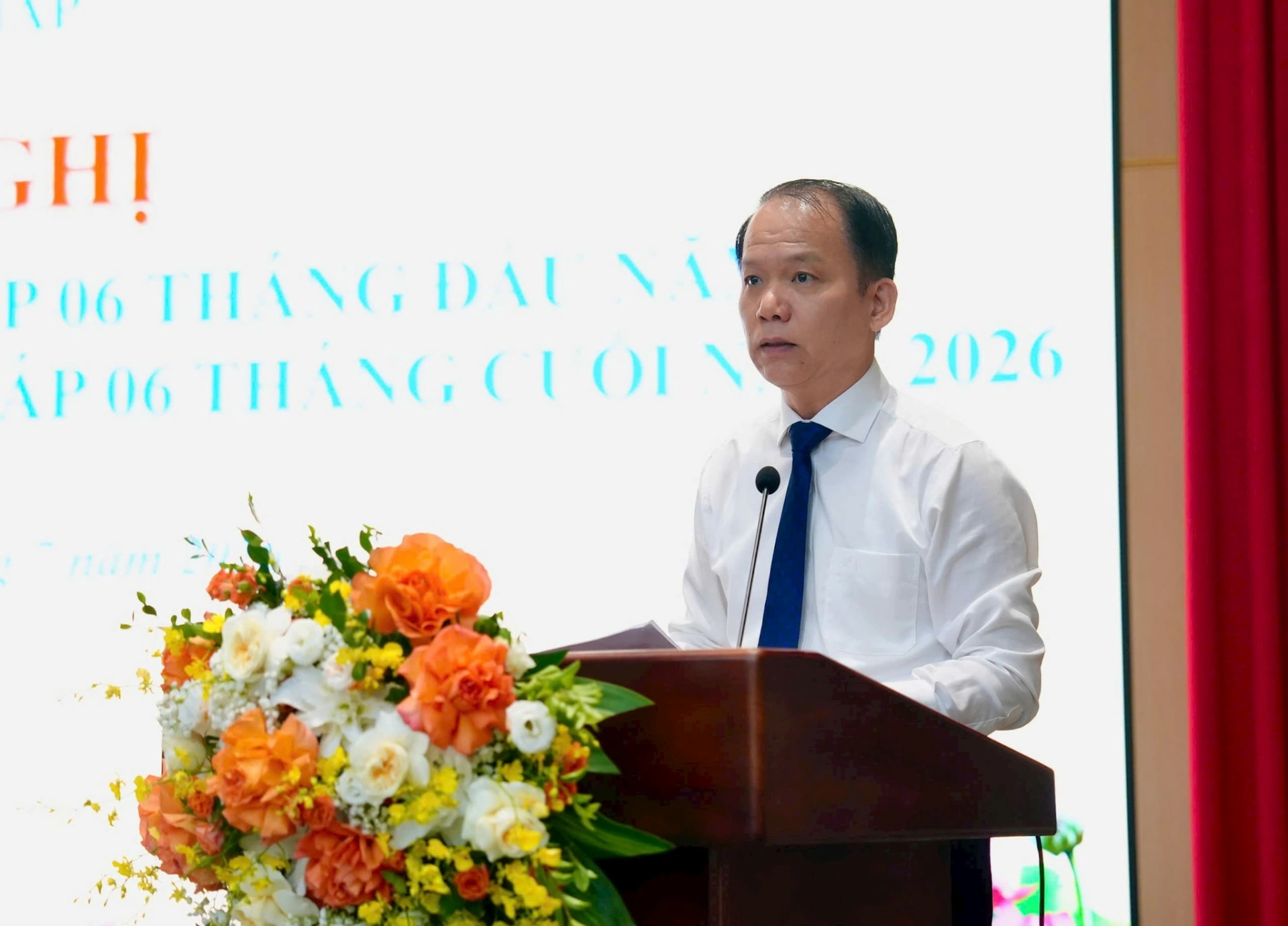 Bộ trưởng Bộ Tư pháp Hoàng Thanh Tùng chủ trì Hội nghị Hội nghị sơ kết công tác tư pháp 6 tháng đầu năm 2026