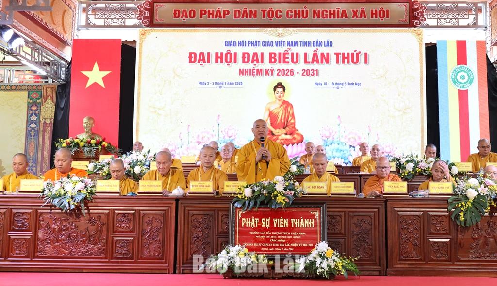 Chư tôn Giáo phẩm, Ban chứng minh, Chủ tọa đoàn, Ban thư ký, Ban kiểm soát điều hành Đại hội.