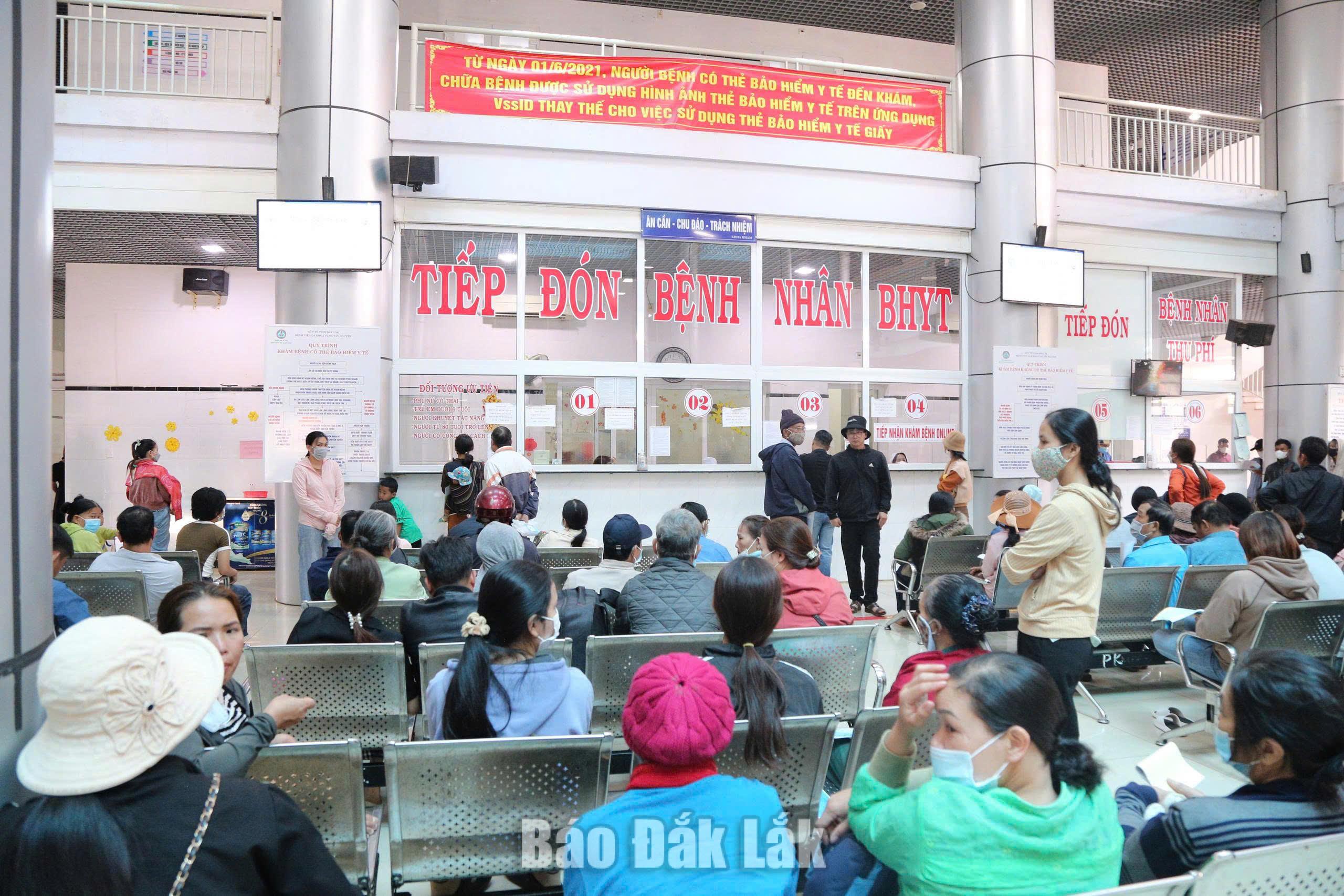 Bệnh viện Đa khoa vùng Tây Nguyên, nơi tiếp nhận và điều trị các học sinh nhập viện ghi do ngộ độc.
